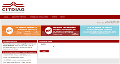 Desktop Screenshot of citdiag.fr